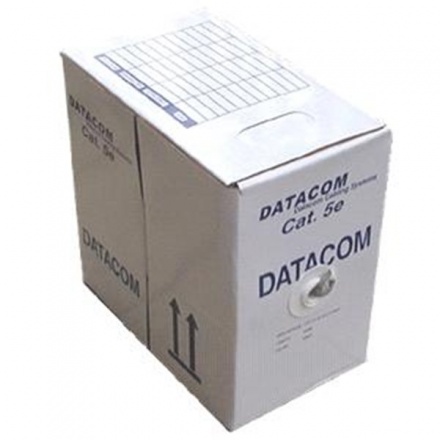 DATACOM FTP Cat5e PVC kabel 305m (lanko) šedý, 1210