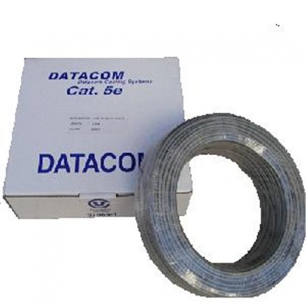 DATACOM UTP drát cat5e bal.100m šedý, 1101