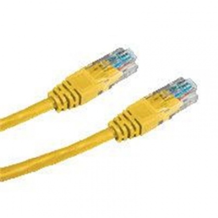 DATACOM patch cord UTP cat5e 1M žlutý, 1515