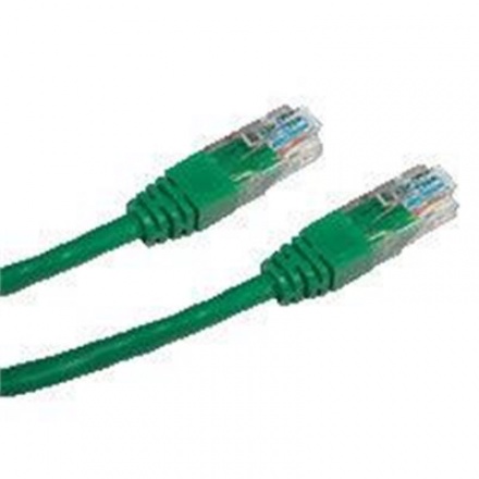 DATACOM patch cord UTP cat5e 5M zelený, 1544