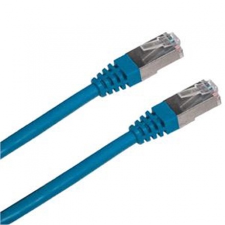 Patch cord FTP cat5e 0,5M modrý, 1603
