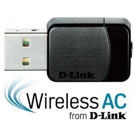 D-Link DWA-171 WiFi AC DualBand USB Micro Adapter, DWA-171