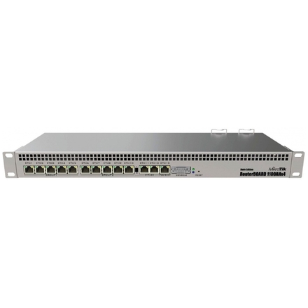 Mikrotik RouterBOARD RB1100Dx4, RB1100AHx4 Dude Edition, 1GB RAM, 4x 1.4 GHz, RouterOS L6, RB1100AHX4-DE