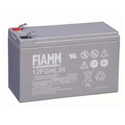 Fiamm olověná baterie 12FGHL34 12V 8,4Ah 10letá, 09574