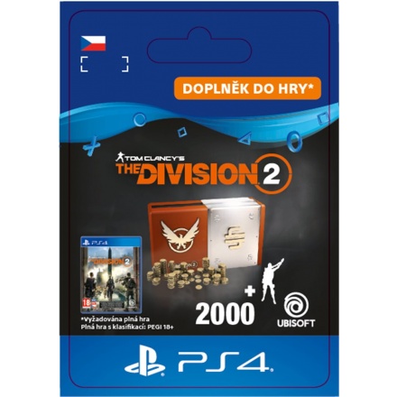 SONY ESD ESD CZ PS4 - Tom Clancy’s The Division 2 – Welcome Pack, SCEE-XX-S0044023