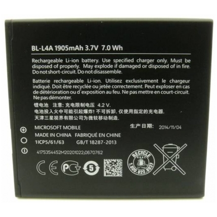 Nokia baterie BL-L4A 1905mAh Li-Ion (Bulk), 8592118802598