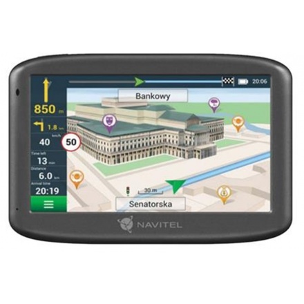 DEVIA Navitel GPS navigace E505 + magnetický držák, GPSNAVIE505M