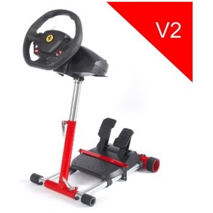 Wheel Stand Pro, stojan na volant a pedály pro Thrustmaster SPIDER, T80/T100,T150,F458/F430, červený, F458 RED
