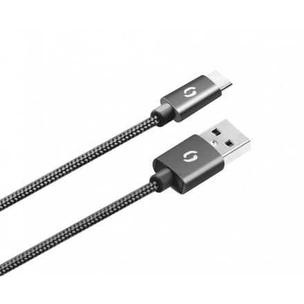 ALIGATOR PREMIUM Datový kabel 2A, USB-C černý, DATKP07