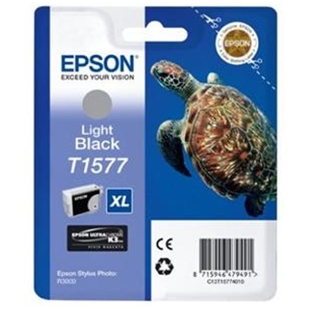 EPSON T1577  Light black Cartridge R3000, C13T15774010 - originální