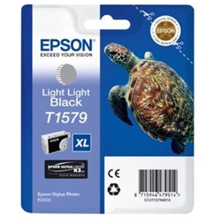 EPSON T1579  Light light black Cartridge R3000, C13T15794010 - originální