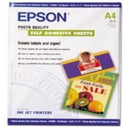 EPSON A4,Photo Quality Inkjet P. samolepící (10ks), C13S041106