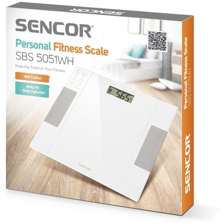 SBS 5051WH Osobní fitness váha SENCOR