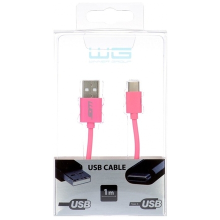 Datový kabel Type C (Růžový)