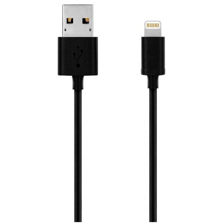 DATOVÝ KABEL WINNER USB LIGHTNING MFI 2M - BLACK 6632