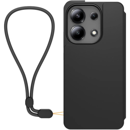 Made for Xiaomi Book Pouzdro s Poutkem pro Xiaomi Redmi Note 13 4G Black, WIFOLIONOTE134GNDR