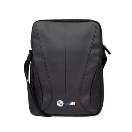 BMW Carbon Leather Taška na Tablet 10'' Black, BMTB10SPCTFK