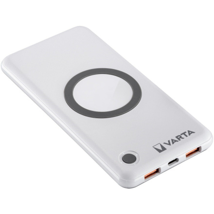 VARTA Portable Wireless Powerbank 10000mAh Silver 57913