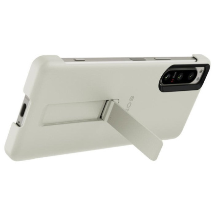 Sony Stand Cover pro Xperia 5 IV Beige, XQZCBCQC.ROW