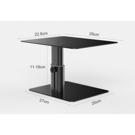 Nillkin HighDesk Adjustable Monitor Stand Black, 57983106379