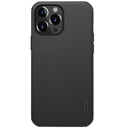 Nillkin Super Frosted PRO Zadní Kryt pro Apple iPhone 13 Pro Max Black (Without Logo Cutout), B09GR7V91D