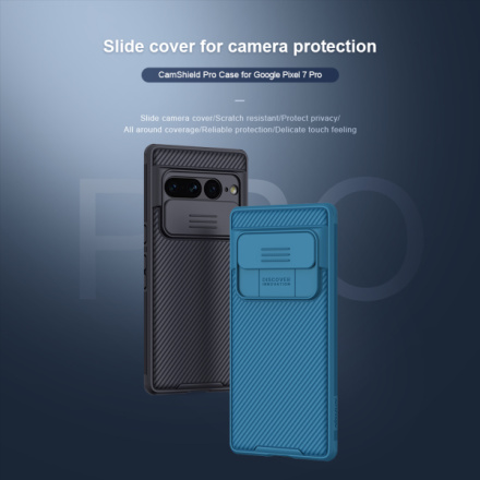 Nillkin CamShield PRO Zadní Kryt pro Google Pixel 7 Pro Black, 57983112785