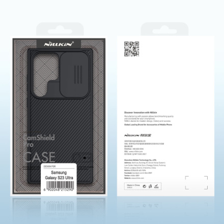 Nillkin CamShield PRO Zadní Kryt pro Samsung Galaxy S23 Ultra Black, 57983112677