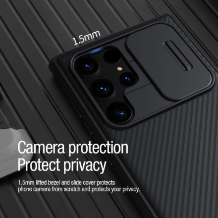 Nillkin CamShield PRO Magnetic Zadní Kryt pro Samsung Galaxy S22 Ultra Black, 57983114869