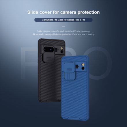 Nillkin CamShield PRO Zadní Kryt pro Google Pixel 8 Pro Black, 57983118250