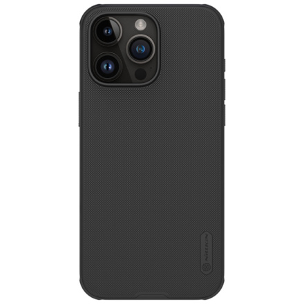 Nillkin Super Frosted PRO Zadní Kryt pro Apple iPhone 15 Pro Max Black (Without Logo Cutout), 57983117005