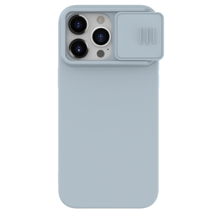 Nillkin CamShield Silky Silikonový Kryt pro Apple iPhone 15 Pro Star Grey, 57983117026