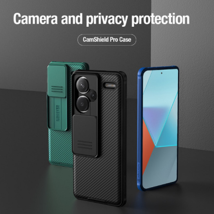 Nillkin CamShield PRO Zadní Kryt pro Xiaomi Redmi Note 13 Pro+ 5G Black, 57983119748