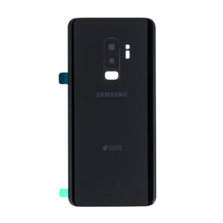 Samsung G965 Galaxy S9+ Kryt Baterie Black (Service Pack), GH82-15660A