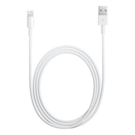 MD819 iPhone 5 Lightning Datový Kabel 2m White (Round Pack), 2450980