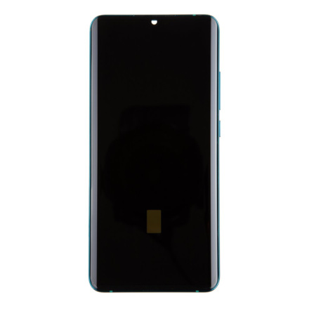 LCD Display + Dotyková Deska + Přední Kryt pro Xiaomi Mi Note 10 Lite/10/10 Pro Green, 2452133 - neoriginální