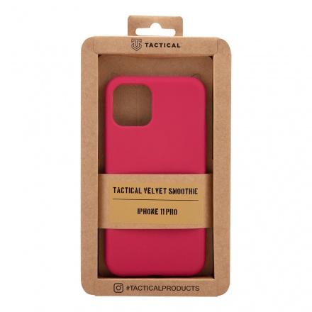 Tactical Velvet Smoothie Kryt pro Apple iPhone 11 Pro Sangria, 2452502