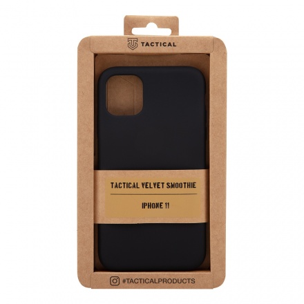 Tactical Velvet Smoothie Kryt pro Apple iPhone 11 Asphalt, 2452578