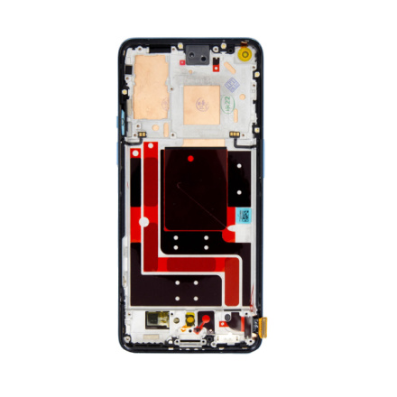 LCD Display + Dotyková Deska + Přední Kryt pro OnePlus 9 Arctic Sky, 57983103915 - neoriginální
