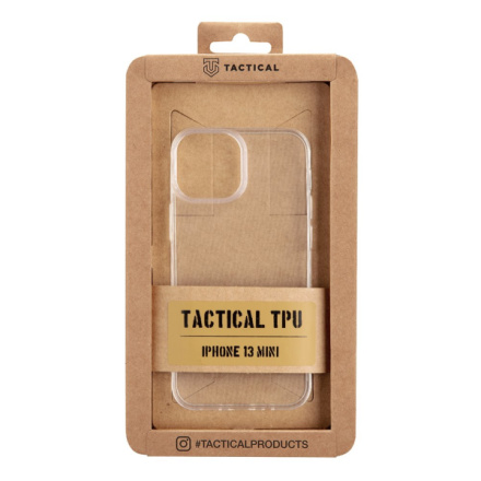 Tactical TPU Kryt pro Apple iPhone 13 Mini Transparent , 57983104685