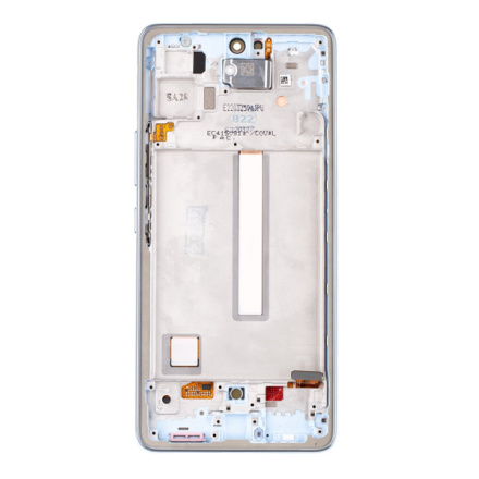 LCD display + Dotyk + Přední kryt Samsung A536B Galaxy A53 5G Awesome Blue (Service Pack) , GH82-28024C