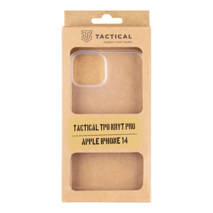 Tactical TPU Kryt pro Apple iPhone 14 Transparent , 57983109806