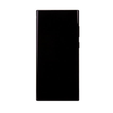 LCD display + Dotyk + Přední kryt Samsung S908B Galaxy S22 Ultra Phantom Graphite (Service Pack) , GH82-27488E