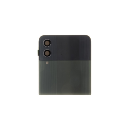 Zadní kryt vč Displeje + Čočky Fotoaparátu Samsung F721 Galaxy Z Flip 4 5G Khaki (Service Pack), GH97-27947J