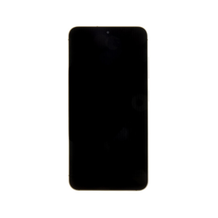 LCD display + Dotyk + Přední kryt Samsung S911 Galaxy S23 Cream (Service Pack) , GH82-30481B