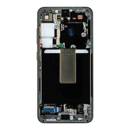 LCD display + Dotyk + Přední kryt Samsung S911 Galaxy S23 Graphite (Service Pack) , GH82-30481E