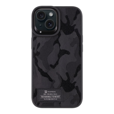 Tactical Camo Troop Kryt pro Apple iPhone 15 Black, 57983115923