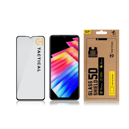 Tactical Glass Shield 5D sklo pro Infinix Hot 30i Black , 57983116370