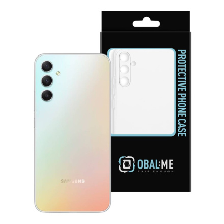 OBAL:ME TPU Kryt pro Samsung Galaxy A34 5G Transparent, 57983117229