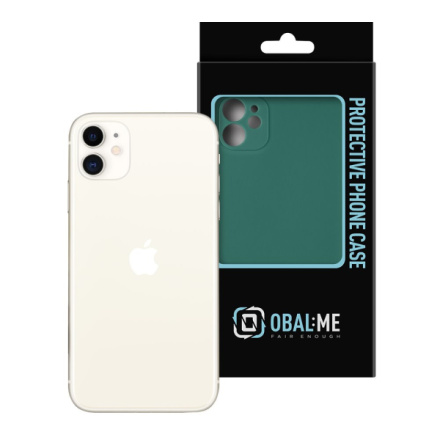 OBAL:ME Matte TPU Kryt pro Apple iPhone 11 Dark Green, 57983117453