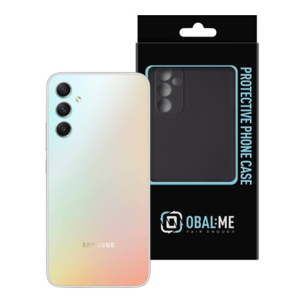 OBAL:ME Matte TPU Kryt pro Samsung Galaxy A34 5G Black, 57983117528